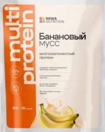 Протеиновый коктейль "Банановый мусс", 750 гр
