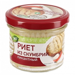 Риет из скумбрии пикантный (ЭКО)