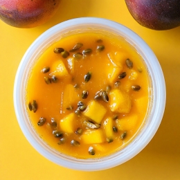 Джем порционный низкокалорийный "Манго-маракуйя" "Ноль грамм", 30 мл