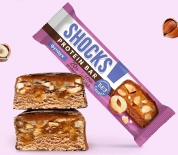 FitnesShock Протеиновый батончик глаз. без сахара "Фундук", 50 гр