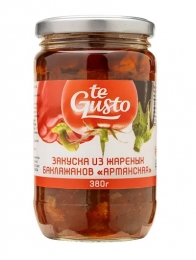 Закуска из жареных баклажанов "Армянская", 380 гр