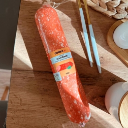 Колбаса соевая в/к "Салями", 400 г.