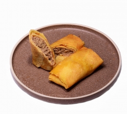 Завтрак № 11 Блины нутовые с мясом